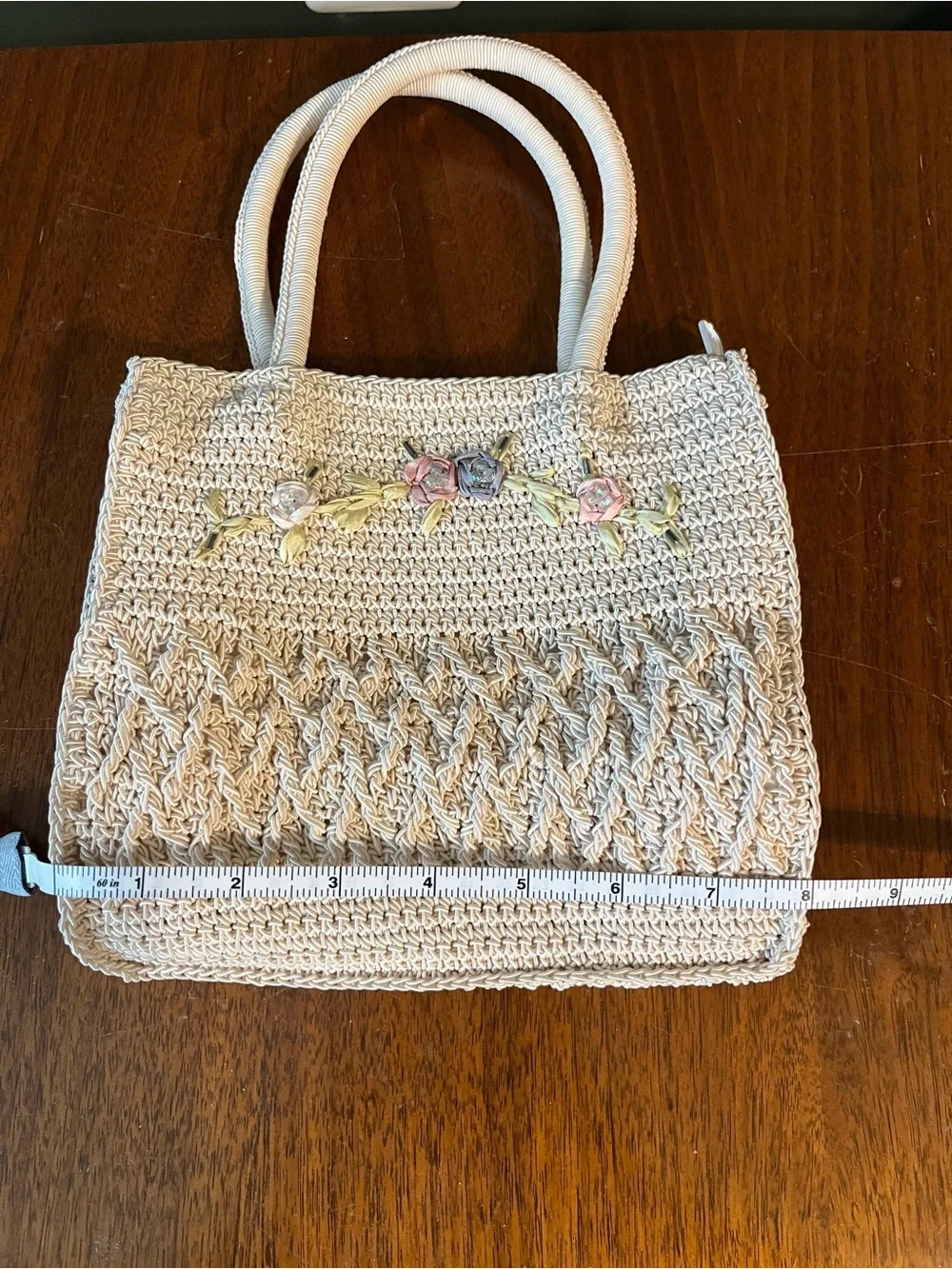 Crochet  Mini Tote - Picture 5 of 5